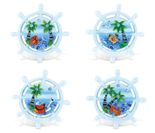 BLUE SAND MAGNETS - WHEEL