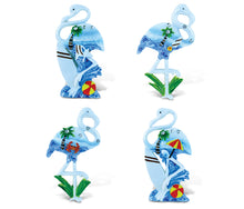 Blue Sand Magnets - Flamingo