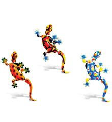 BOBBLE MAGNET - GECKO