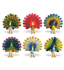 BOBBLE MAGNET - PEACOCK