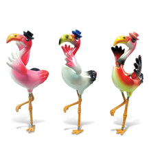 BOBBLE MAGNET - FLAMINGO