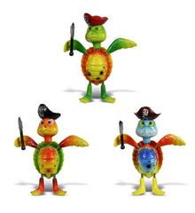BOBBLE MAGNET - SEA TURTLE PIRATE