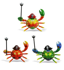 BOBBLE MAGNET - CRAB PIRATE