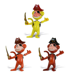 BOBBLE MAGNET - MONKEY PIRATE