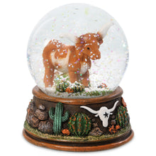 SNOW GLOBE - LONGHORN (65MM)
