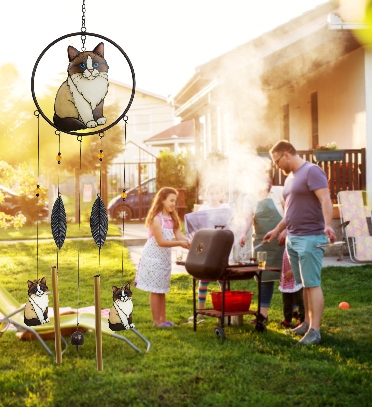 WIND CHIME - RAGDOLL CAT