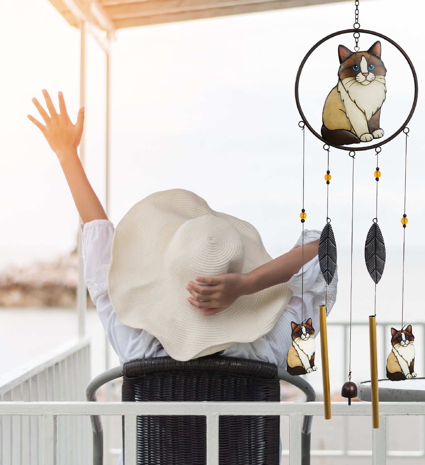 WIND CHIME - RAGDOLL CAT