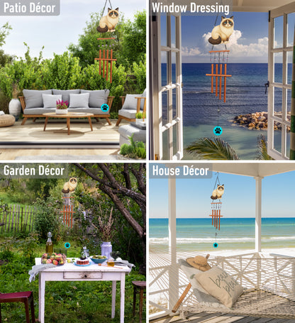 WIND CHIME - SIAMESE CAT