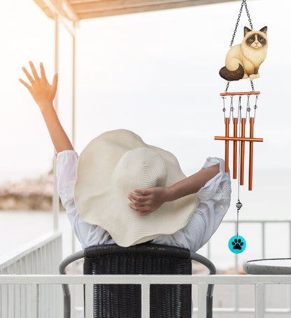 WIND CHIME - SIAMESE CAT
