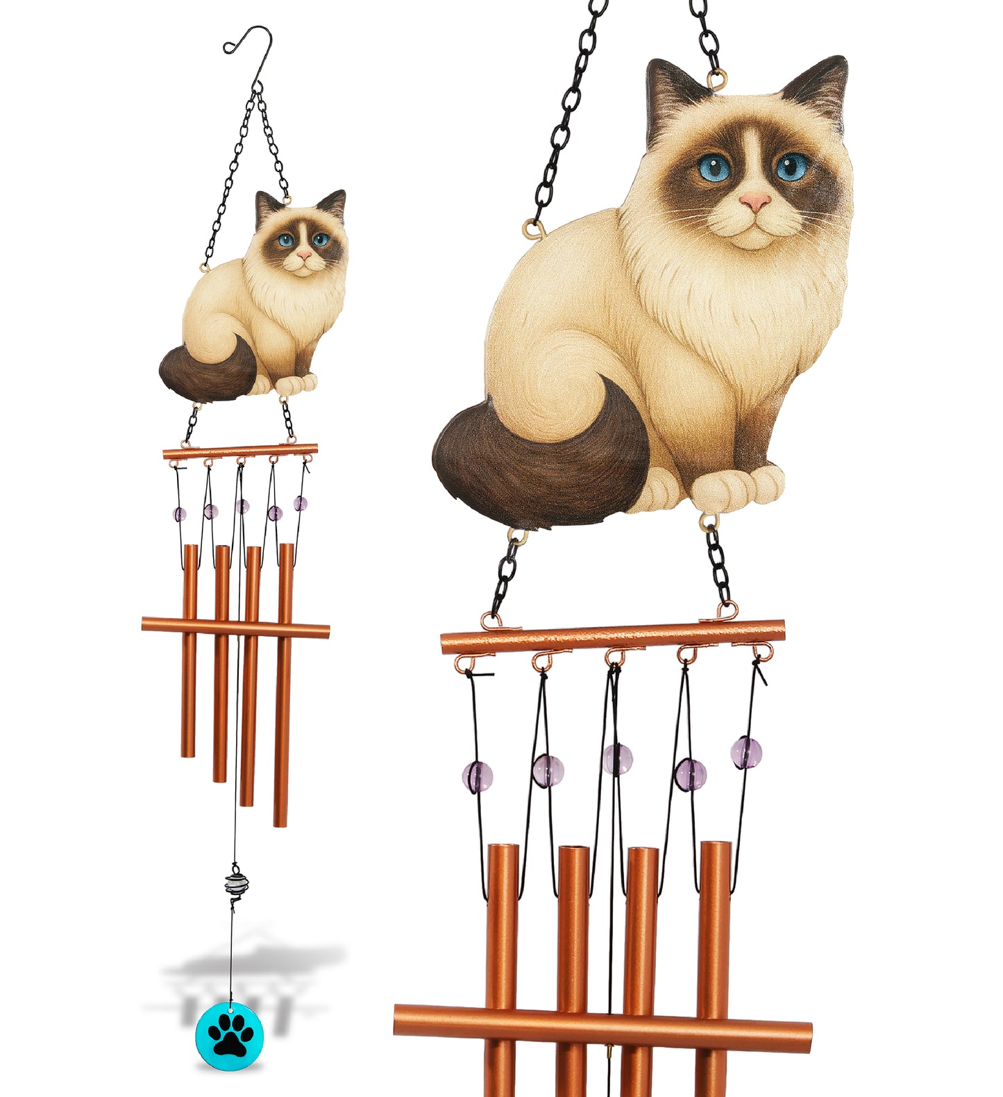 WIND CHIME - SIAMESE CAT