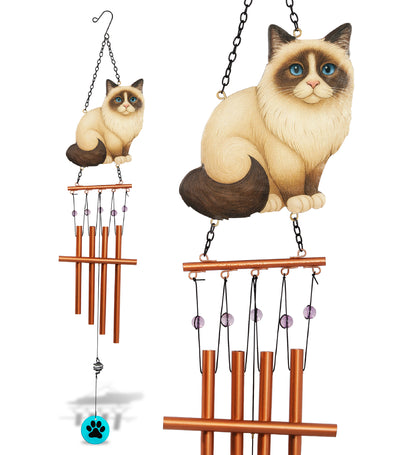 WIND CHIME - SIAMESE CAT
