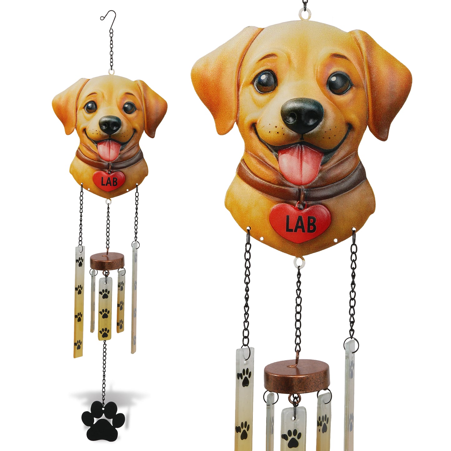 WIND CHIME - LAB DOG