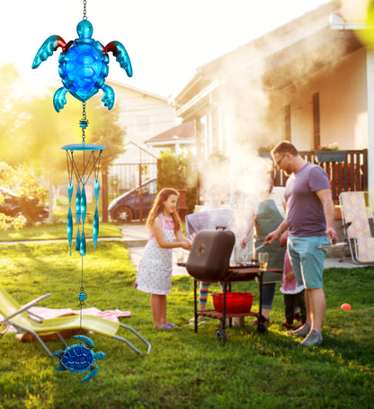WIND CHIME - BLUE SEA TURTLE