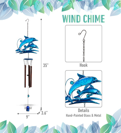 WIND CHIME - JUMPING DOLPHINS