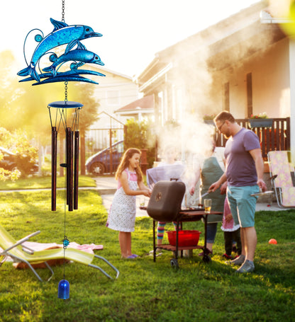 WIND CHIME - JUMPING DOLPHINS