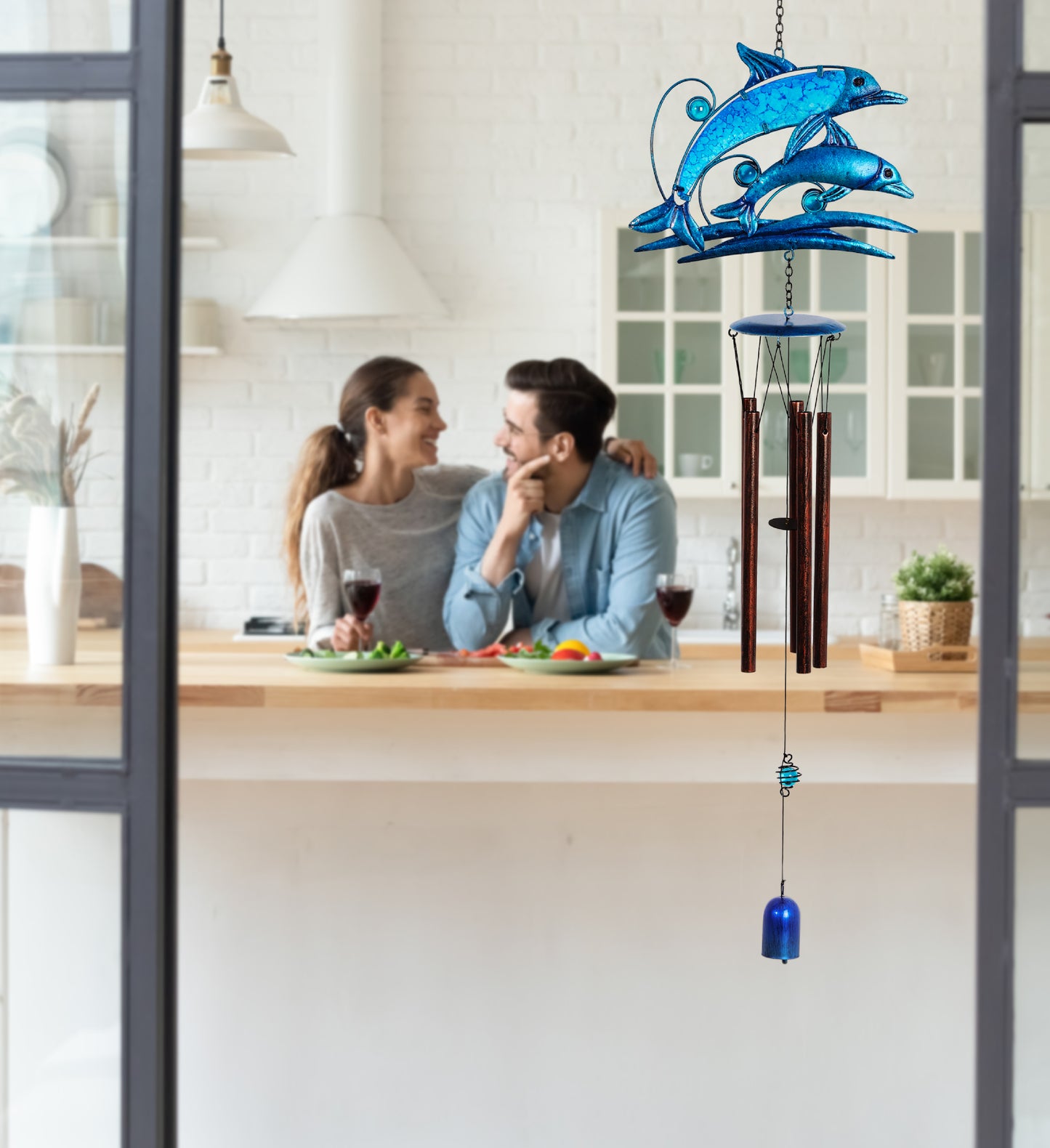 WIND CHIME - JUMPING DOLPHINS