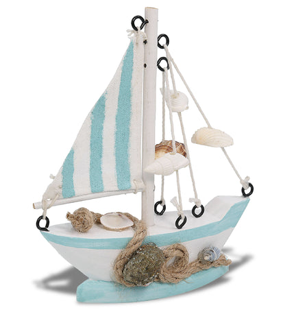 NAUTICAL DECOR - OCEANIC MINI SAILBOAT