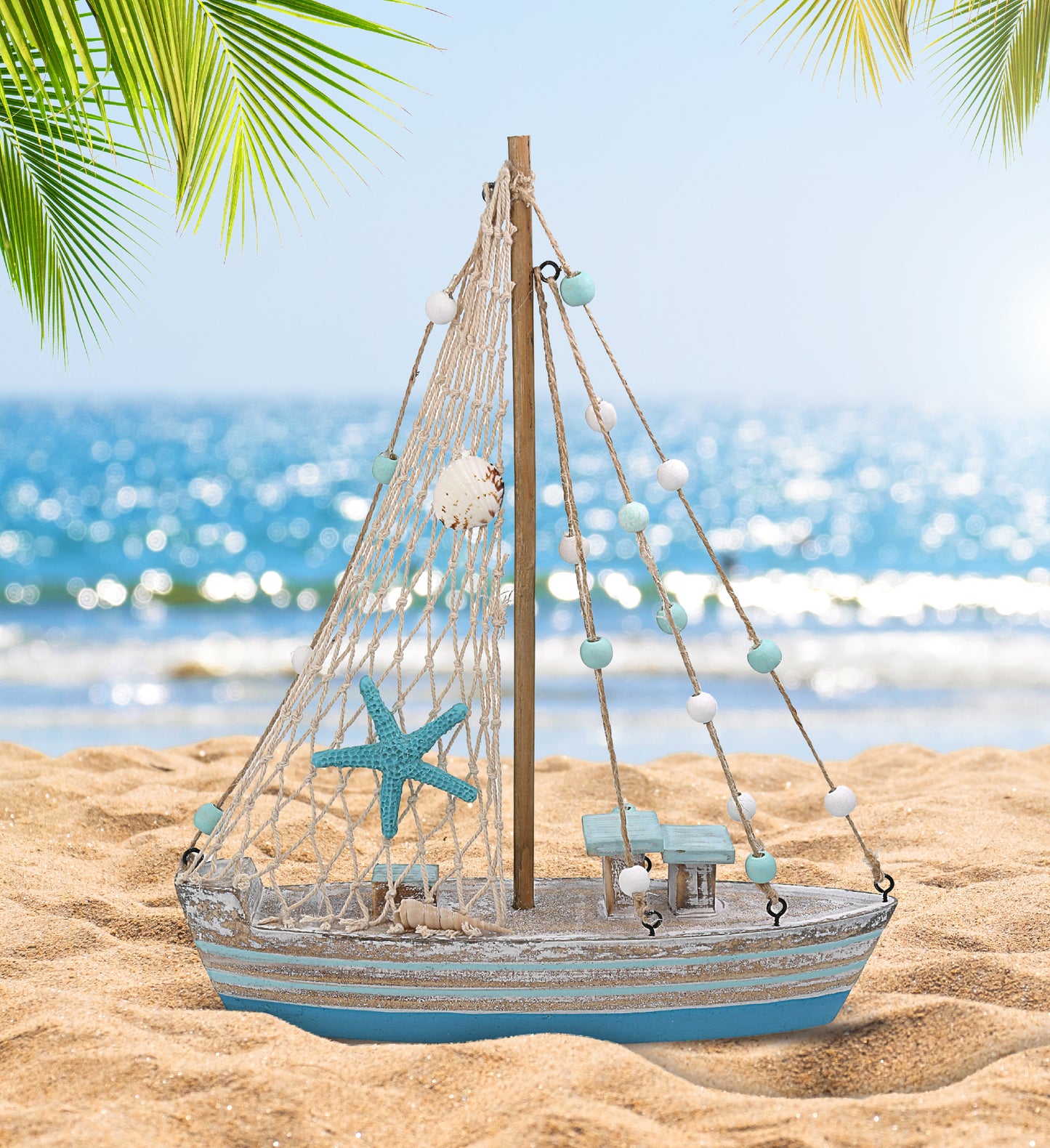 NAUTICAL DECOR - OCEAN BREEZE SAILBOAT
