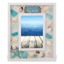 NAUTICAL DECOR - OCEANIC WOODEN EDGE PHOTO FRAME 4X6