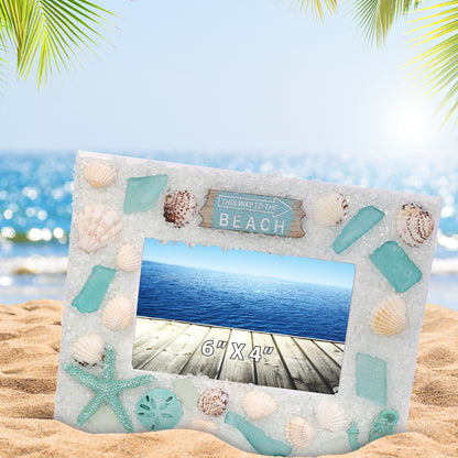 NAUTICAL DECOR - OCEANIC PHOTO FRAME 6X4