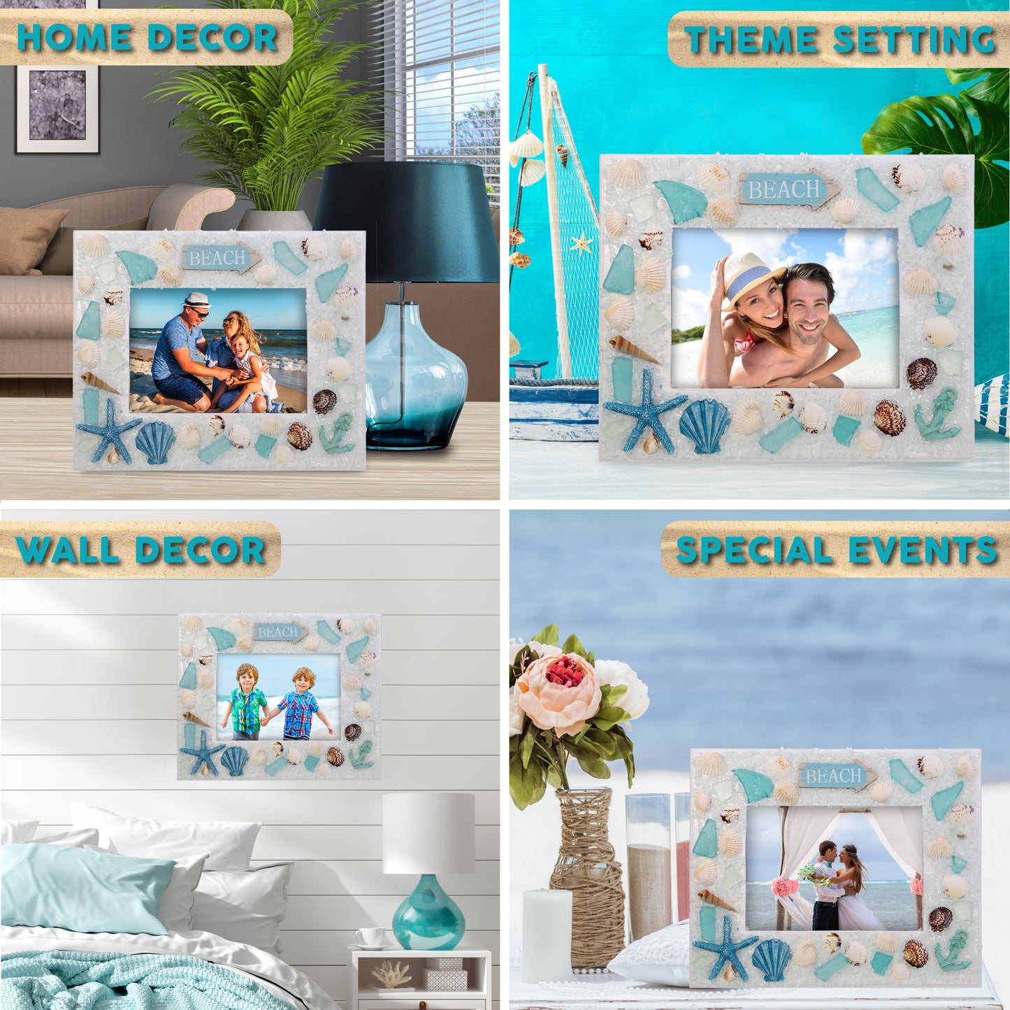 NAUTICAL DECOR - OCEANIC PHOTO FRAME 7X5