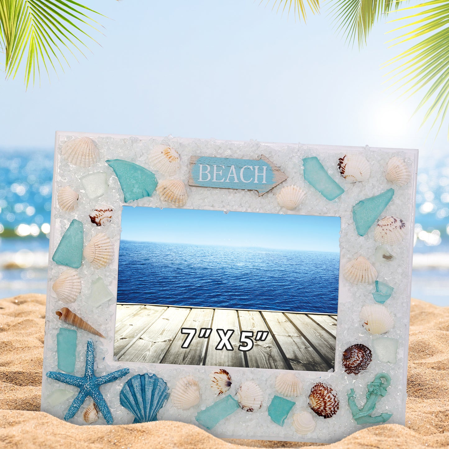 NAUTICAL DECOR - OCEANIC PHOTO FRAME 7X5