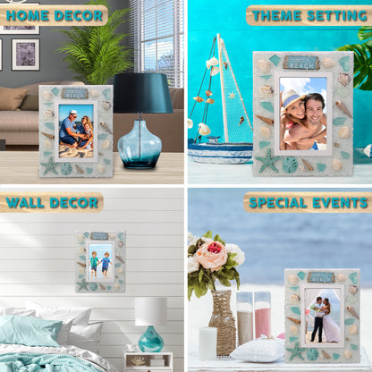 NAUTICAL DECOR - OCEANIC PHOTO FRAME 4X6