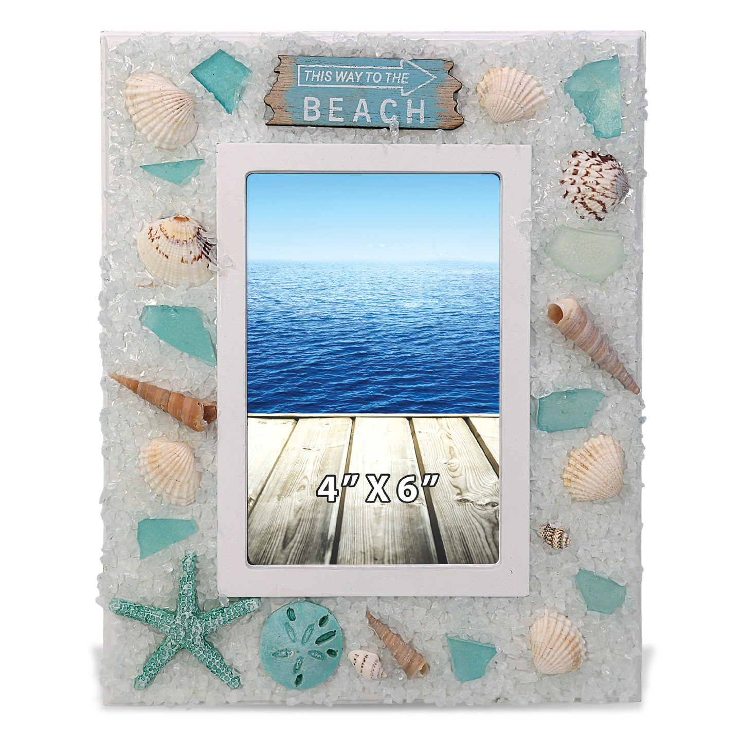 NAUTICAL DECOR - OCEANIC PHOTO FRAME 4X6