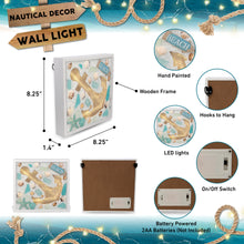 NAUTICAL DECOR - OCEANIC WALL LIGHT - ANCHOR