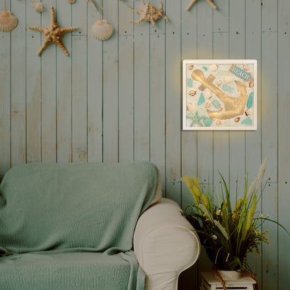NAUTICAL DECOR - OCEANIC WALL LIGHT - ANCHOR