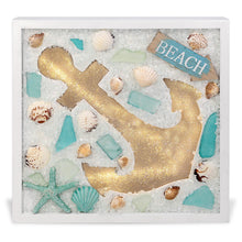 NAUTICAL DECOR - OCEANIC WALL LIGHT - ANCHOR