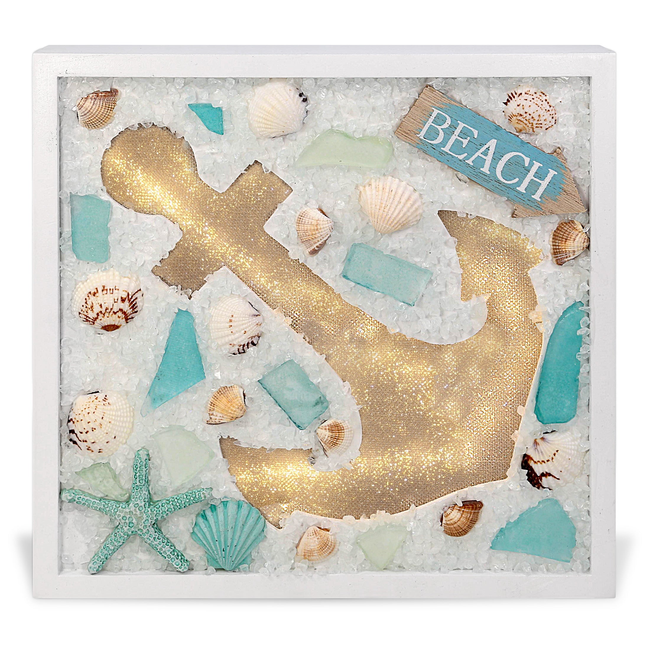 NAUTICAL DECOR - OCEANIC WALL LIGHT - ANCHOR