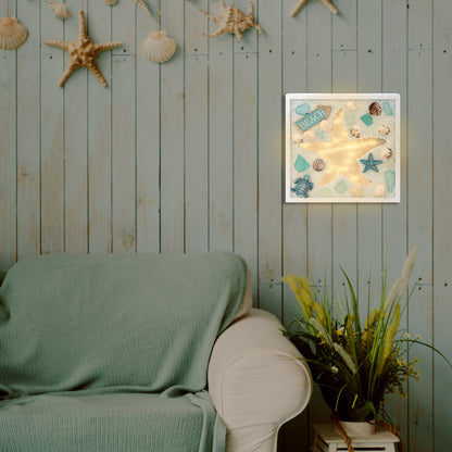 NAUTICAL DECOR - OCEANIC WALL LIGHT - STARFISH