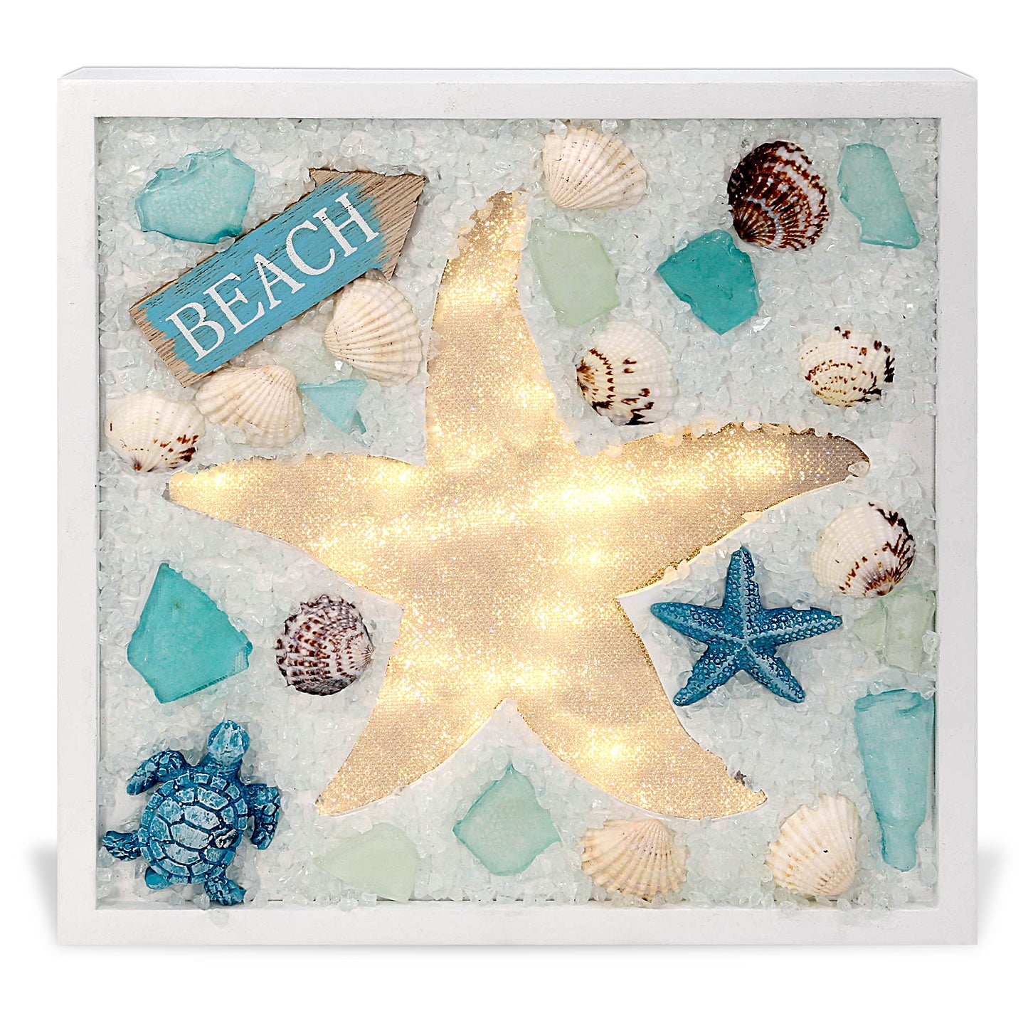 NAUTICAL DECOR - OCEANIC WALL LIGHT - STARFISH