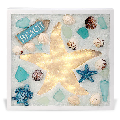 NAUTICAL DECOR - OCEANIC WALL LIGHT - STARFISH