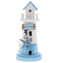 NAUTICAL DECOR - BLUE MIST LIGHTHOUSE