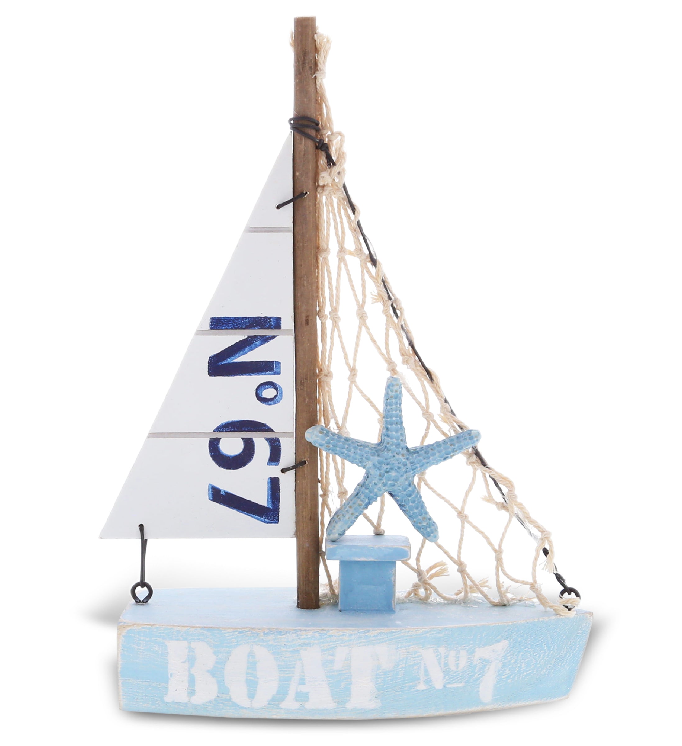 NAUTICAL DECOR - BLUE MIST BOAT