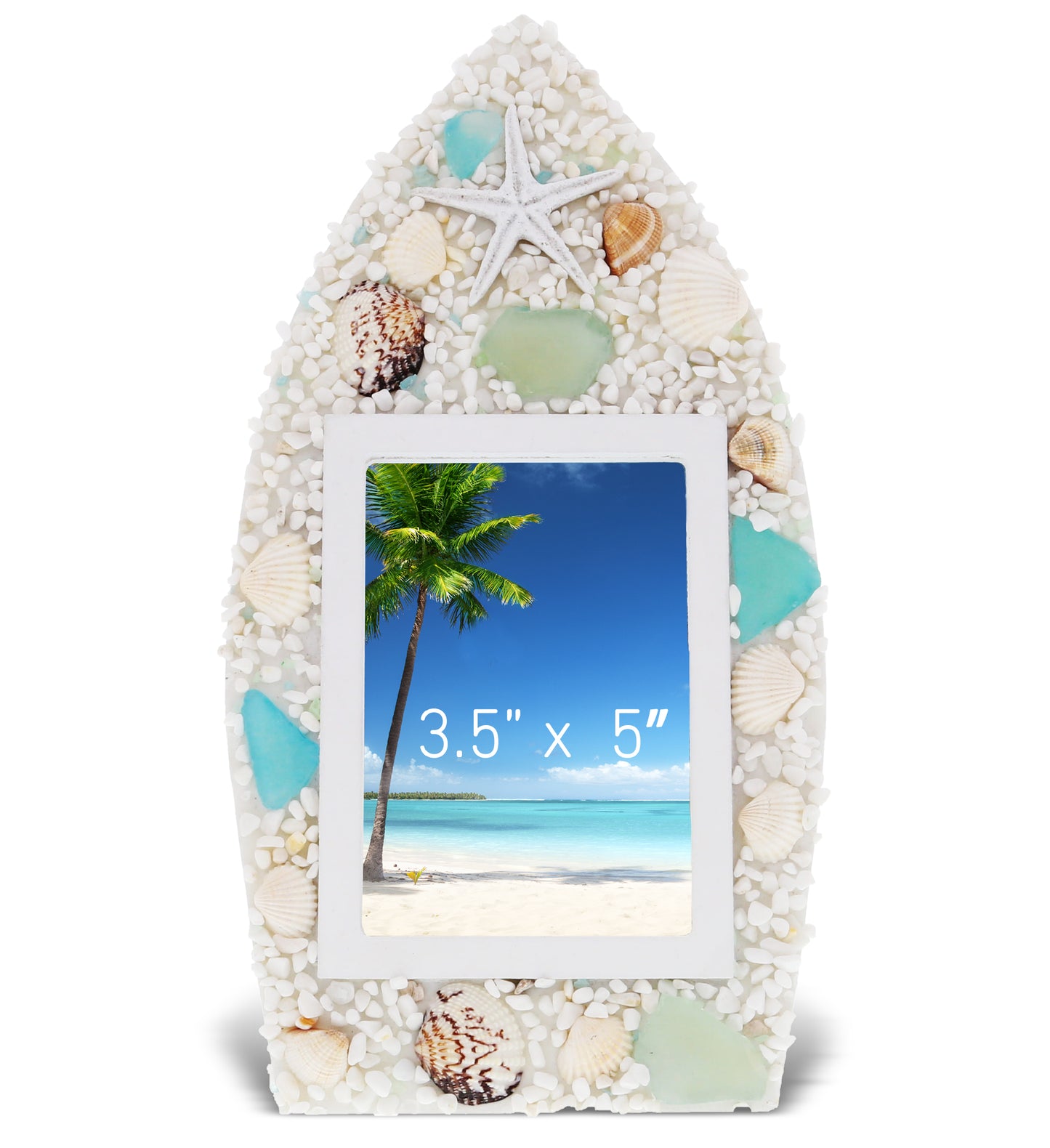 NAUTICAL DECOR - OCEANIC BOAT FRAME 3.5"X5"