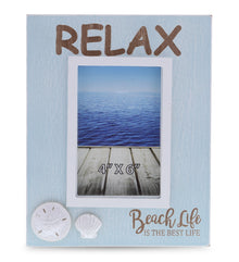 NAUTICAL DECOR - BLUE LAGOON PHOTO FRAME 4X6