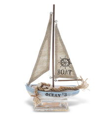 NAUTICAL DECOR - COASTAL HORIZON SAILBOAT
