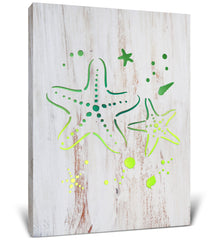 LED LIGHT UP WALL PICTURE ART - STARFISH