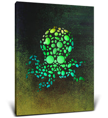 LED LIGHT UP WALL PICTURE ART - OCTOPUS