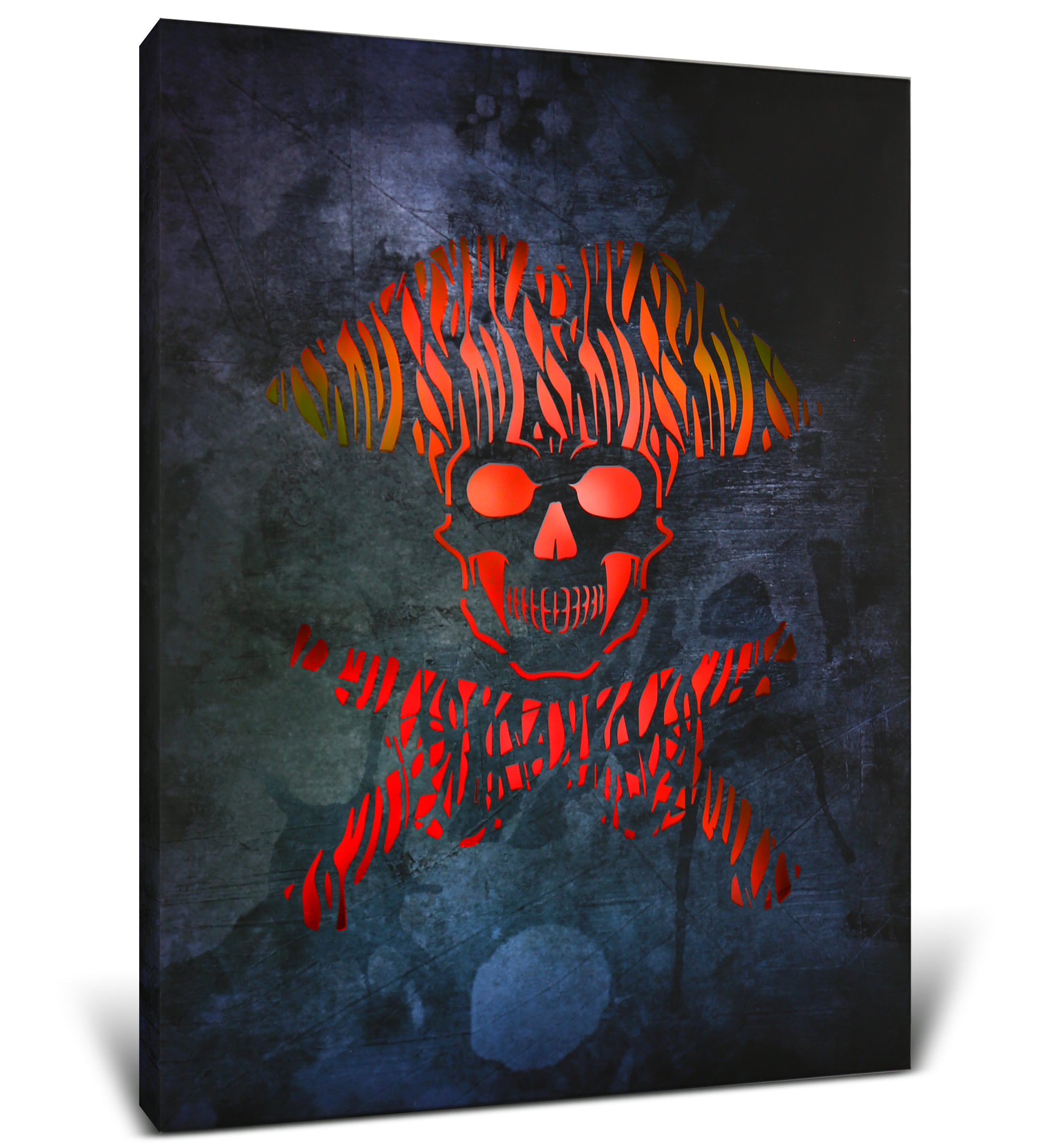 LED LIGHT UP WALL PICTURE ART - PIRATE