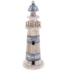 NAUTICAL - SILVER SEA LIGHTHOUSE LARGE