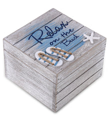 NAUTICAL - AQUA SKY RELAX JEWELRY BOX LARGE