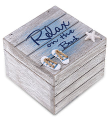 NAUTICAL - AQUA SKY RELAX JEWELRY BOX MEDIUM