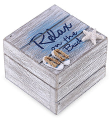 NAUTICAL - AQUA SKY RELAX JEWELRY BOX SMALL