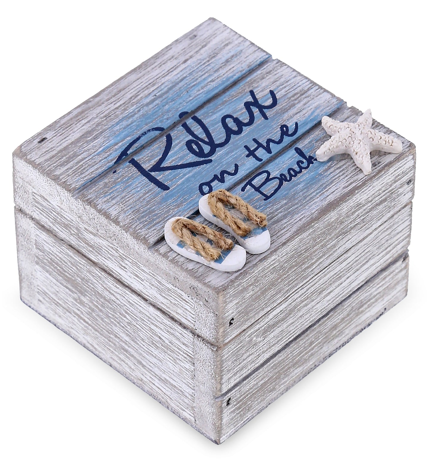 NAUTICAL - AQUA SKY RELAX JEWELRY BOX SMALL