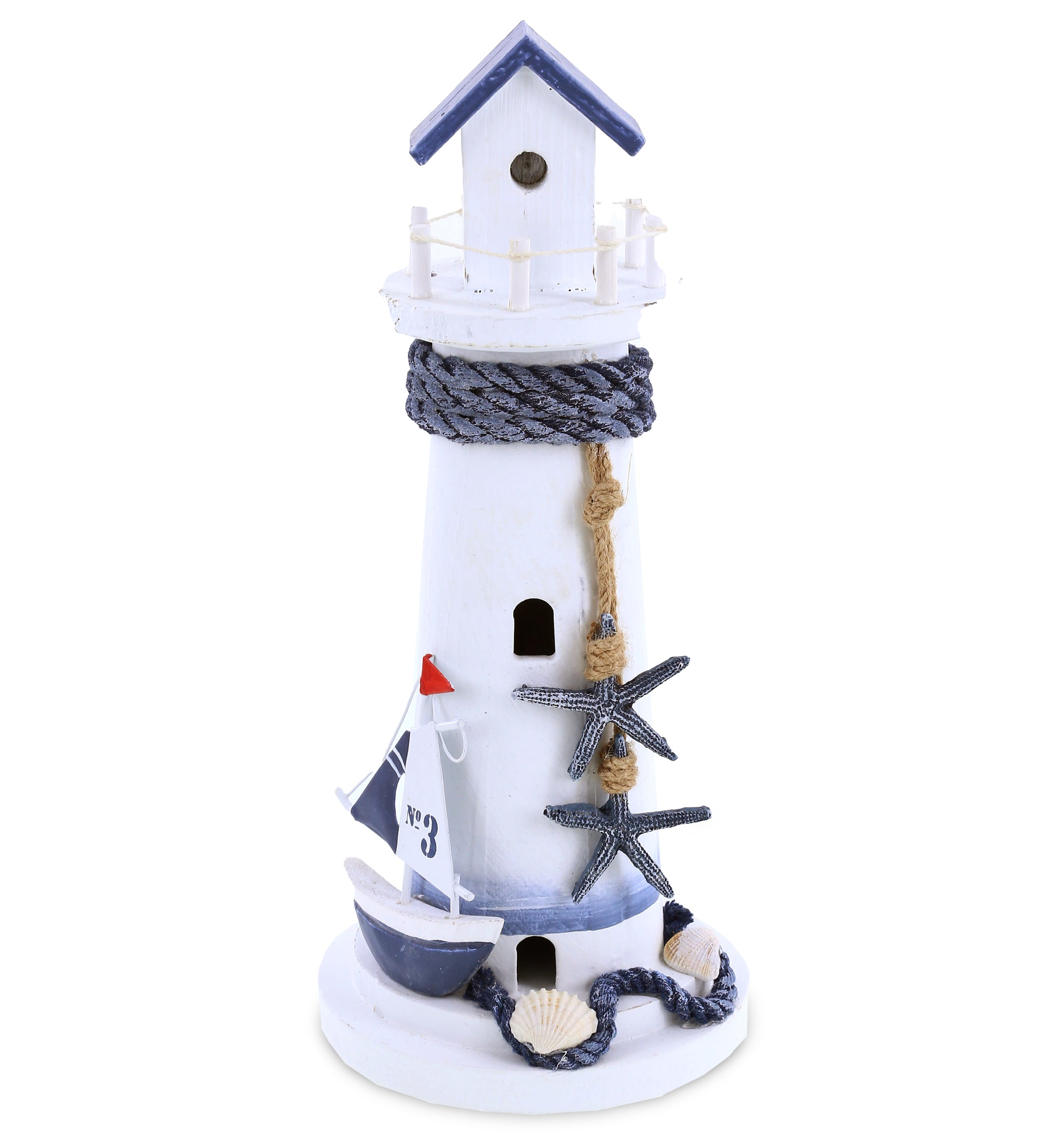 NAUTICAL - OCEAN BLUE LIGHT HOUSE
