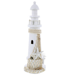 NAUTICAL - WHITE LIGHTHOUSE - LARGE